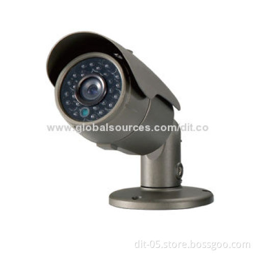 CCD camera, 1/3" Sony Effio-CCD and DSP, 700TVL, 24 Pieces Lens, night vision to 25m